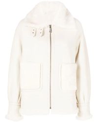 Liska - Oversize Shearling Jacket - Lyst