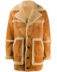DSquared² Shearling Coat - Multicolour