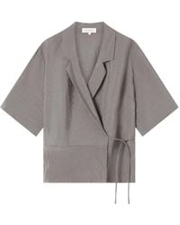 Lee Mathews - Maggie Oberteil mit Bindegürtel - Lyst