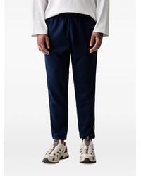 adidas - Logo-Embroidered Side-Stripe Track Pants - Lyst
