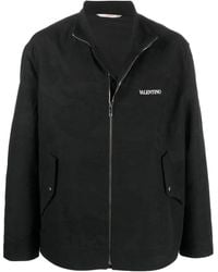 Valentino Garavani - Jacket With Logo - Lyst