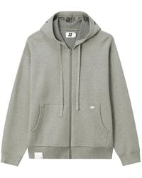 Izzue - Logo-Print Zip-Up Hoodie - Lyst