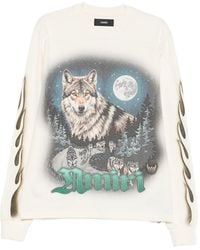 Amiri - Long-Sleeve T-Shirt - Lyst
