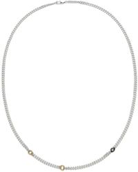 Yoj - Curb Chain Necklace - Lyst