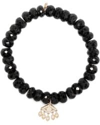 Sydney Evan - 14Kt Tear Drops Evil Eye Multi-Stone Bracelet - Lyst