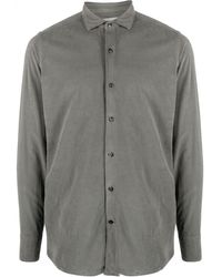 Tintoria Mattei 954 - Button-up Spread-collar Shirt - Lyst