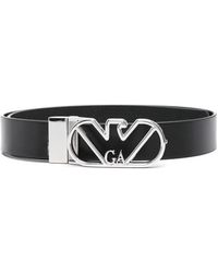 Emporio Armani - Leather Belt - Lyst
