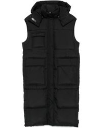 Marc O' Polo - Hooded Quilted Vest - Lyst