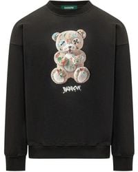 Barrow - Teddy-Bear Print Sweatshirt - Lyst
