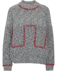 Henrik Vibskov - Stitch-Detailed Chunky-Knit Sweater - Lyst