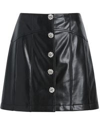 Cinq À Sept - Jupe Claudia En Cuir Vegan - Lyst