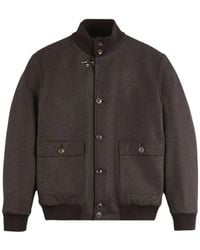 Fay - Veste Bomber À Fermoir Crochet - Lyst