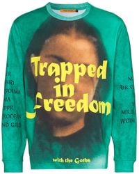 Vyner Articles - Trapped Printed T-Shirt - Lyst
