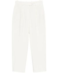 Circolo 1901 - Pleated Cropped Trousers - Lyst