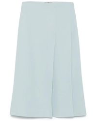 Ermanno Scervino - Pleat-Detailed Midi Skirt - Lyst