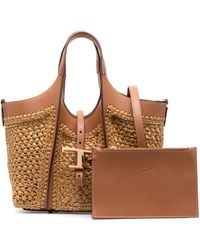 Tod's - T Timeless Mini Shopping Bag - Lyst