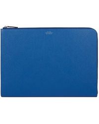Smythson - Large Panama Leather Laptop Casa - Lyst