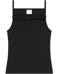 Courreges - 90's Rib Strap Tank Top - Lyst