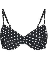 MICHAEL Michael Kors - Polka-Dot Belted Bikini - Lyst