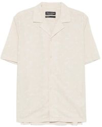 Marc O' Polo - Leaf-Print Short-Sleeve Shirt - Lyst