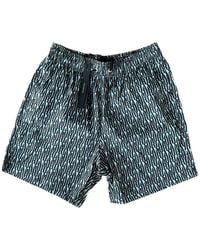 Amiri - Logo-Print Swim Shorts - Lyst