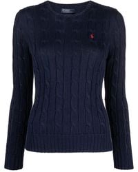Polo Ralph Lauren - Slim-Fit Cable Knit - Lyst