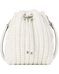 Jimmy Choo - Mini Cinch Knitted Mini Bag - Lyst