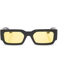 Versace - Eckige Greca Sonnenbrille - Lyst