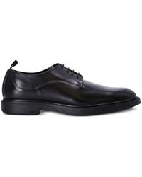 BOSS - Leather Lace-up Derby Shoes - Lyst