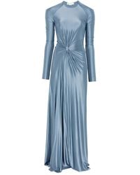 Victoria Beckham - Twist Waist Long Dress - Lyst
