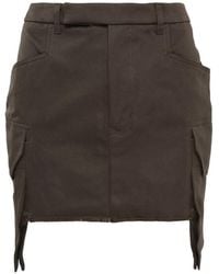 Rick Owens - Firbanks Mini-Rok - Lyst