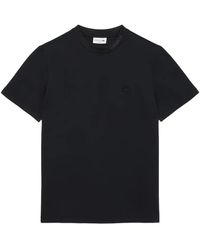Lacoste - Logo-Patch Crew-Neck T-Shirt - Lyst