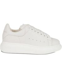 McQueen - プラットフォーム レザースニーカー - Lyst