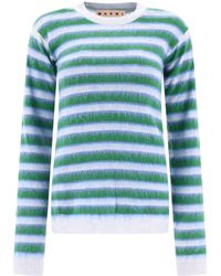 Marni - Striped Wool Sweatshirt - Lyst