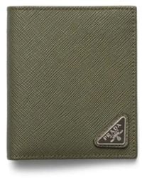 Prada - Saffiano Leather Wallet - Lyst