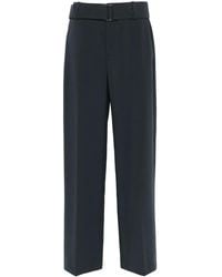 Vince - Belted Wide Leg Trouser - Lyst