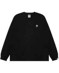 Aape By A Bathing Ape - Logo-Patch Long-Sleeve T-Shirt - Lyst