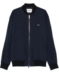 Iceberg - Zip Bomber Jacket - Lyst