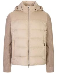 Moorer - Hooded Padded Jacket - Lyst