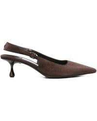 Jimmy Choo - 50 Mm Amel Slingback Pumps Met Puntige Neus - Lyst