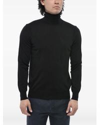 Paolo Pecora - High-Neck Virgin-Wool Knit - Lyst