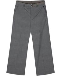 Sacai - Pinstripe Wide-leg Trousers - Lyst