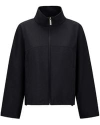 Laminar - High Neck Logo Jacket - Lyst