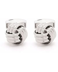 Tateossian - Knot-Detail Cufflinks - Lyst