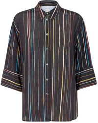 Paul Smith - Signature Stripe Silk Shirt - Lyst