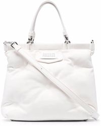 Maison Margiela - Glam Slam Quilted Tote Bag White - Lyst