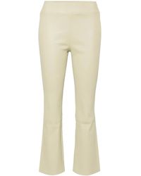 Arma - Flared Leather Trousers - Lyst