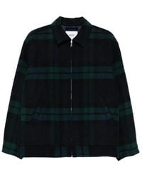 WTAPS - Checked Zip-Up Shirt Jacket - Lyst