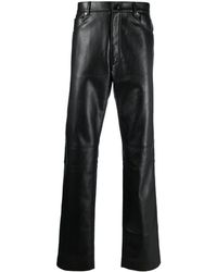 élégants et chinos Pantalons casual Pantalon à carreaux Coton Martine Rose pour homme en coloris Noir Homme Vêtements Pantalons décontractés 