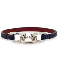 Ferragamo - Bicolor Gancini Bracelet - Lyst